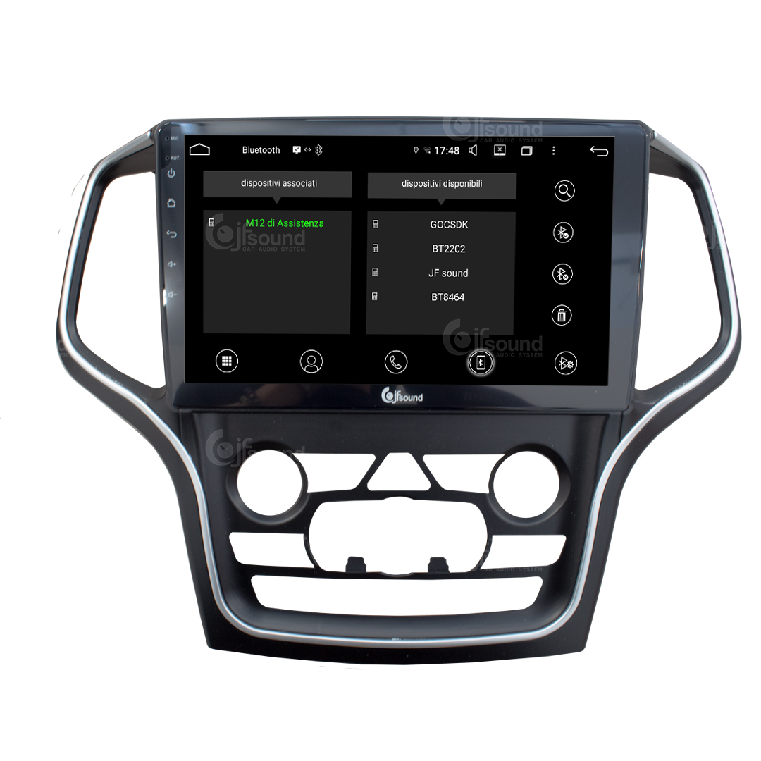JFSound UP-PRO JF-131JG autoradio Jeep Grand Cherokee CarPlay