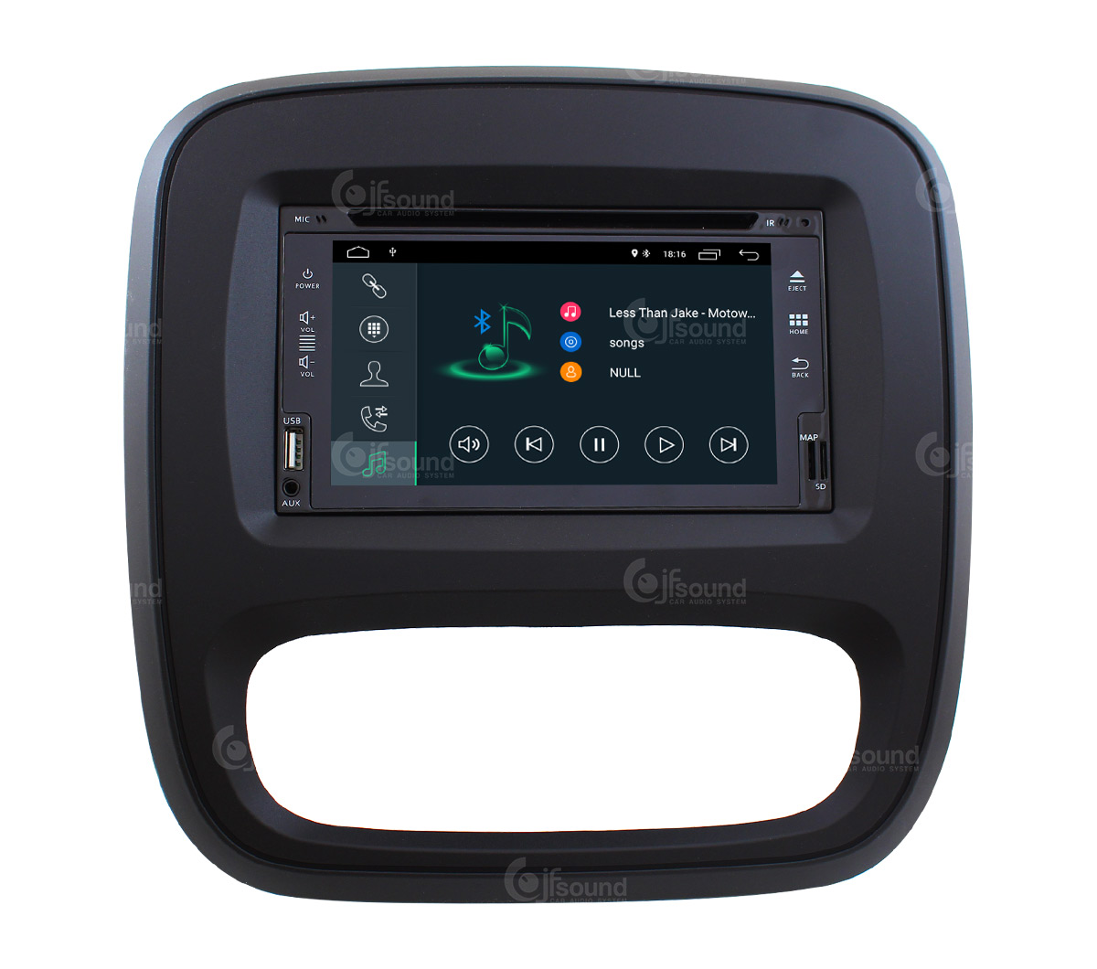 JFSound X7C-PRO JF-222-X7C-FT-PRO autoradio Talento DSP