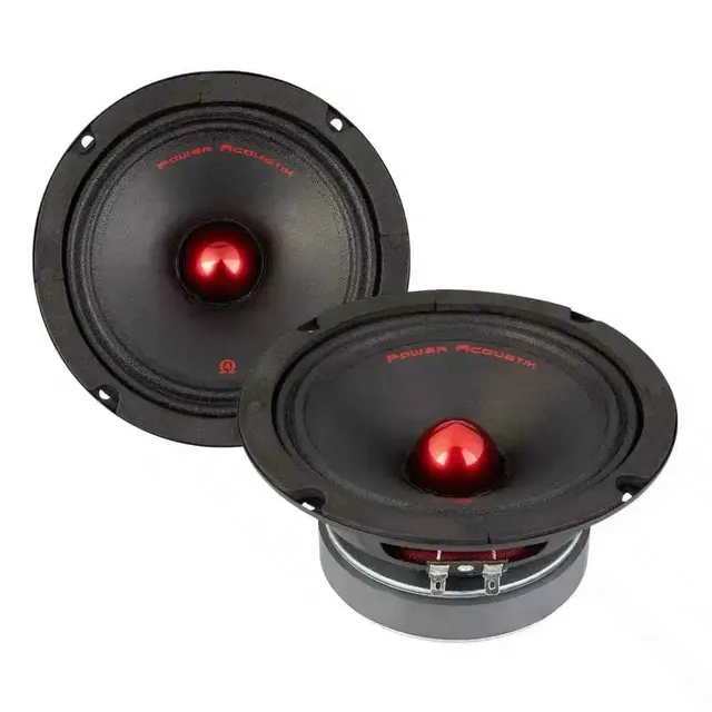 Power Acoustik PR-654 altoparlanti 6.5" midrange coppia bullet