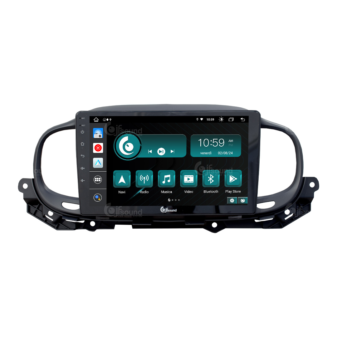 JFSound X9C-PRO JF-039F5-X9C-PRO autoradio per Fiat 500 4G