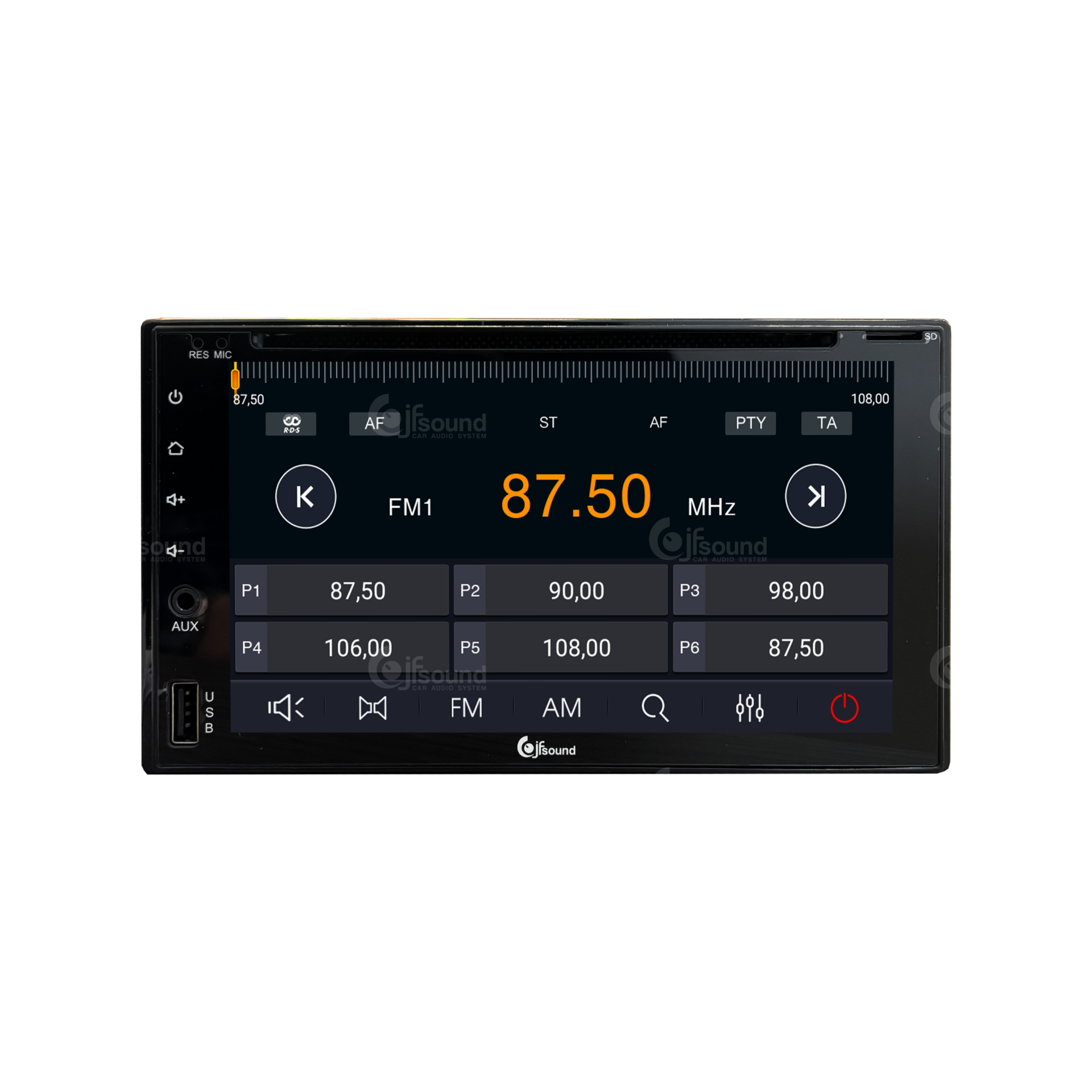JFSound X9C-PRO autoradio Android top di gamma 4G DSP