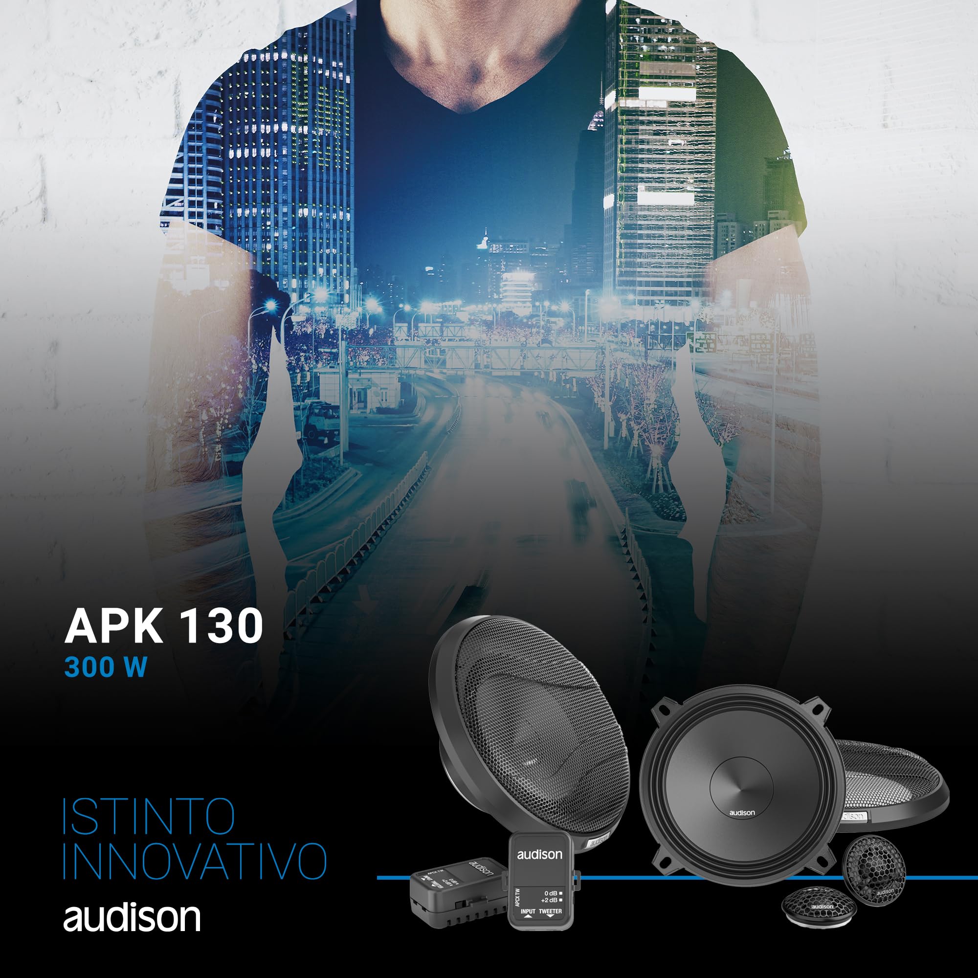 Audison Prima APK 130 kit 2 vie 130mm 225W
