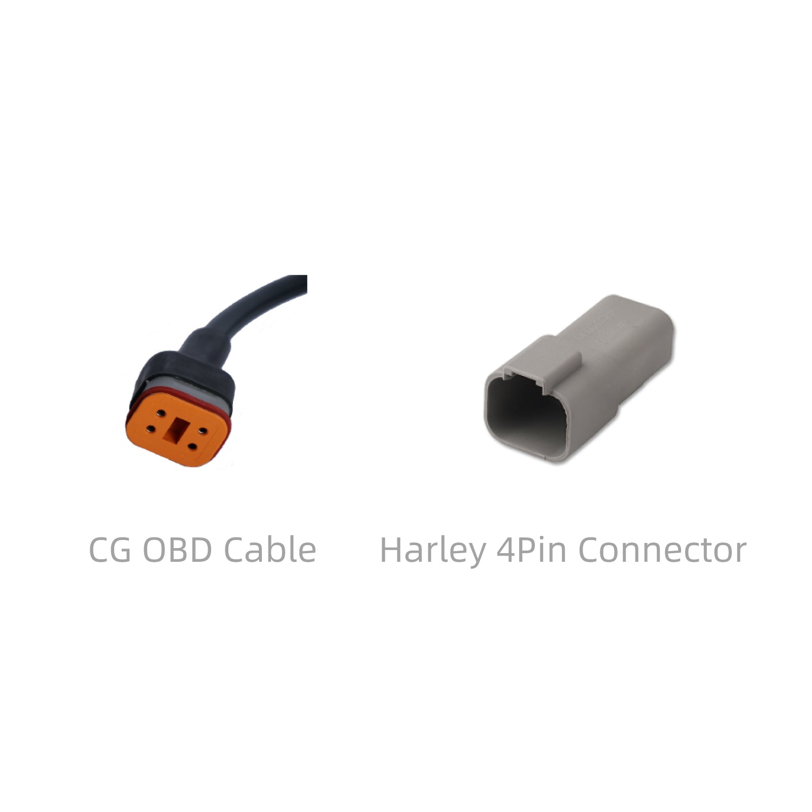 CHIGEE Cavo adattatore CG OBD OBD II 16 Pin moto