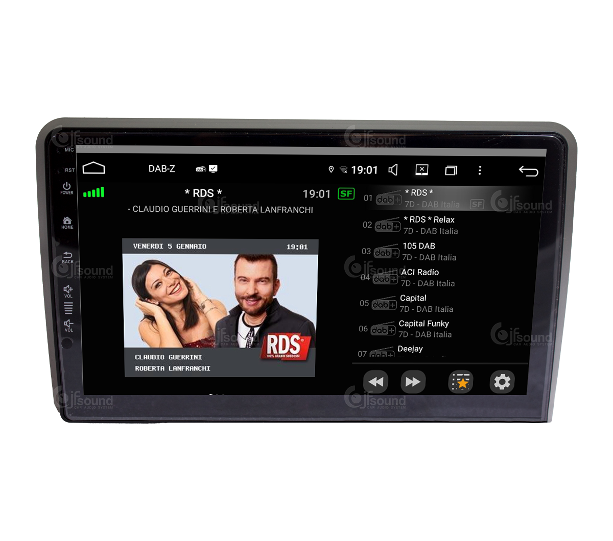 JFSound UP-PRO JF-039A3-UP-PRO autoradio per Audi A3 CarPlay