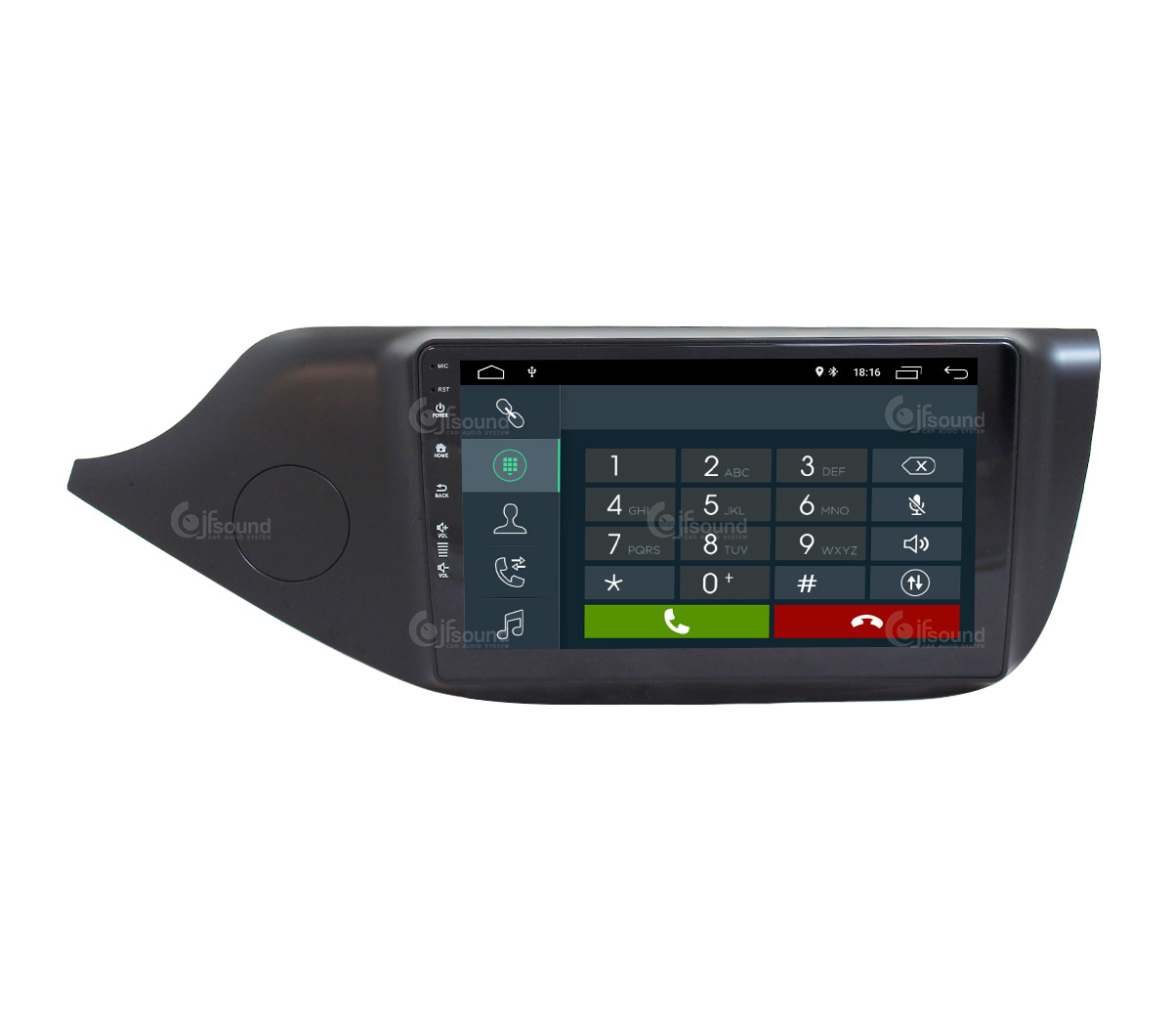 JFSound X7C-PRO JF-139KC autoradio Android Kia Ceed DSP