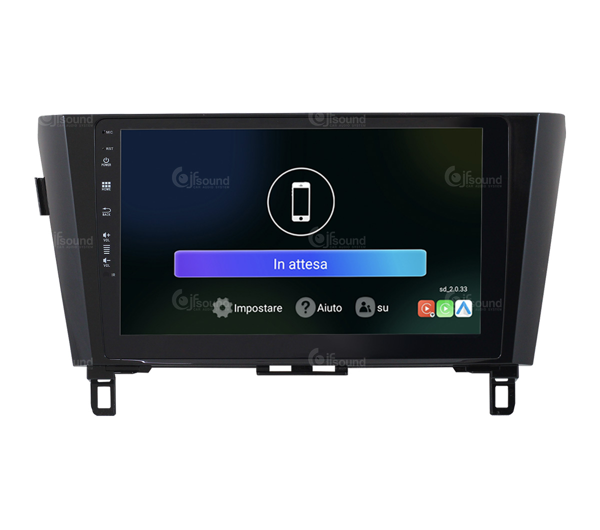 JFSound UP-PRO JF-031NX-UP-2-PRO autoradio Android Qashqai CarPlay