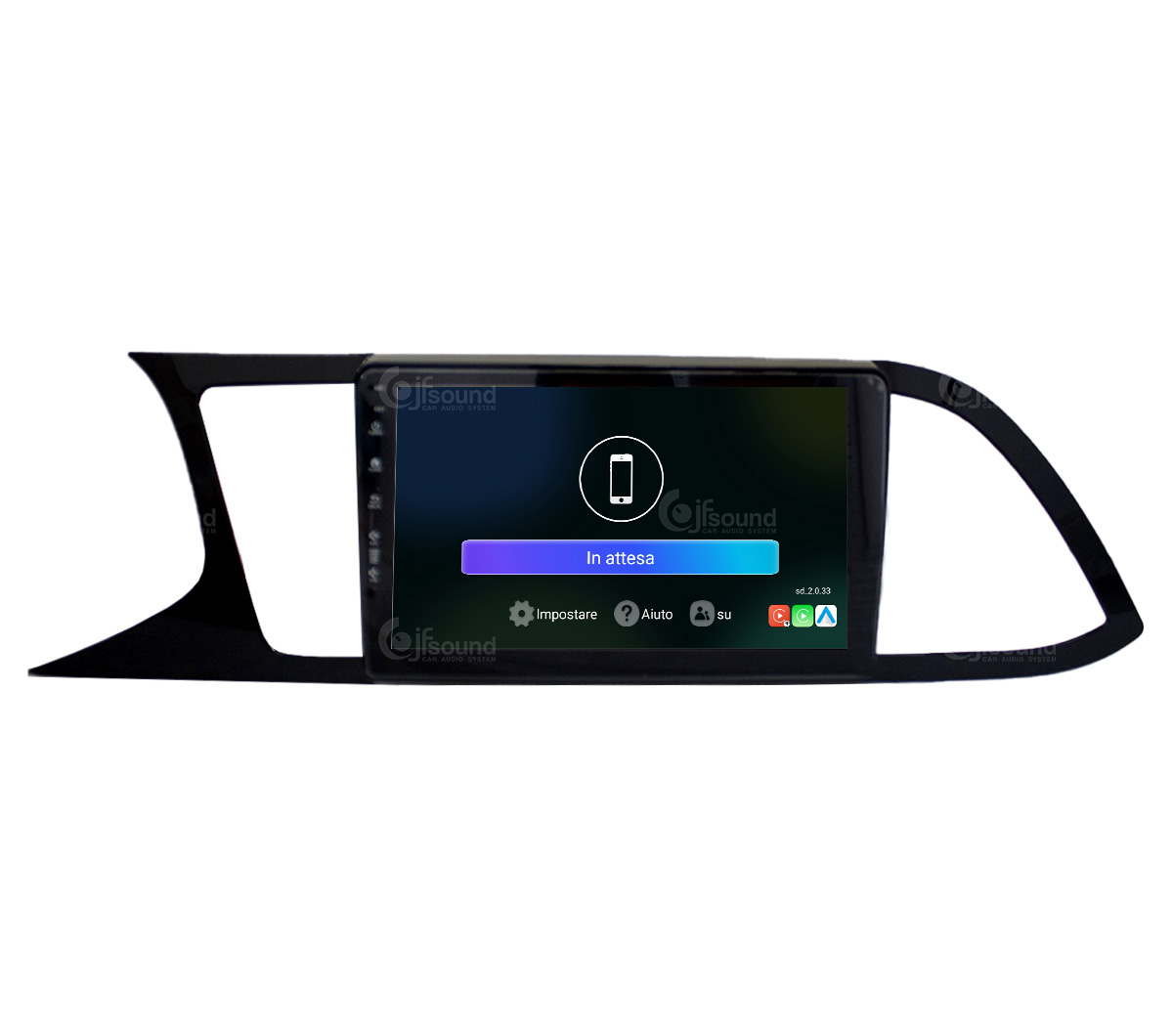 JFSound UP-PRO JF-139SL-UP-PRO autoradio Android Seat Leon 3 Ateca