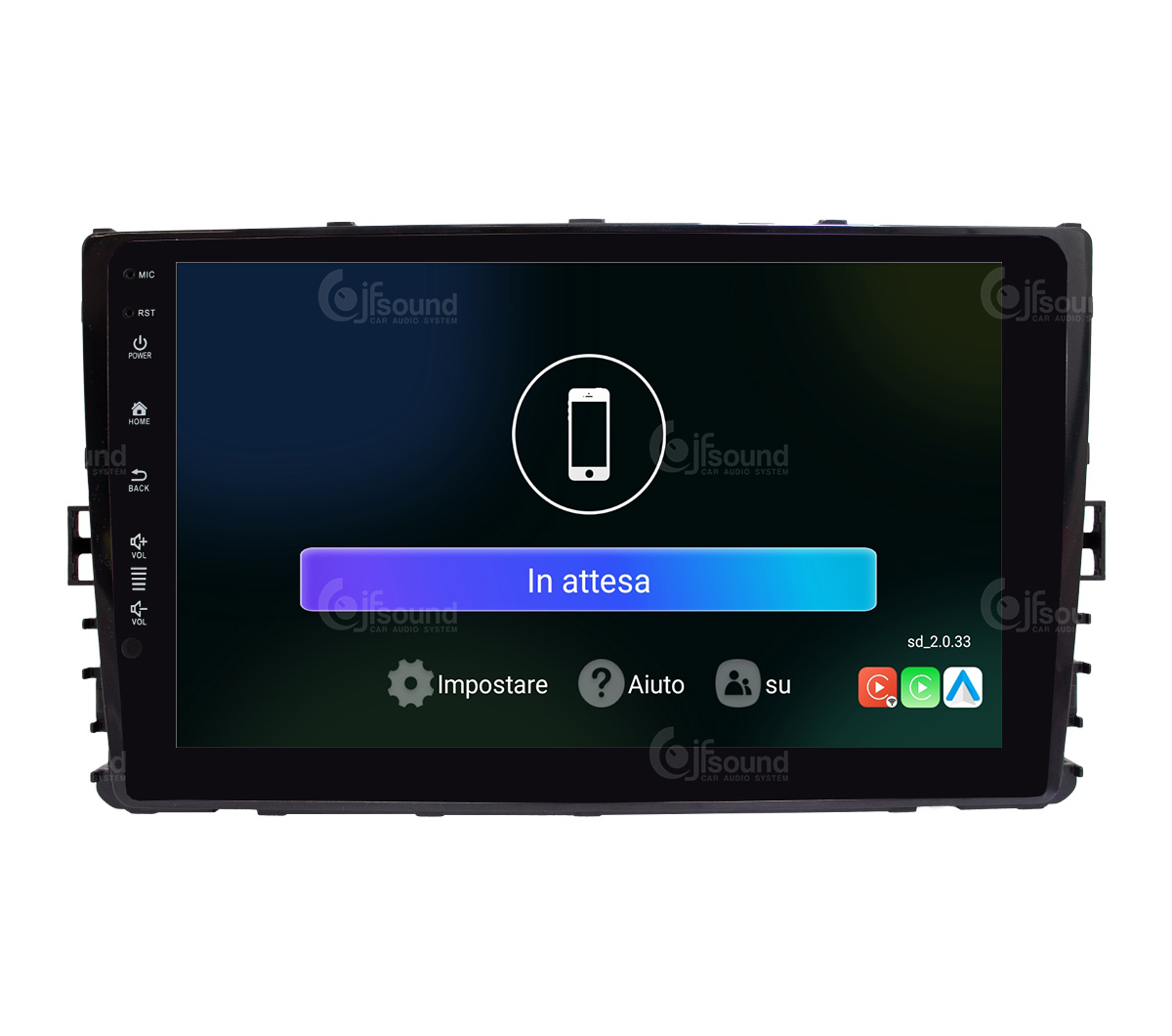 JFSound UP-PRO JF-039WP-UP-PRO autoradio Android Polo CarPlay