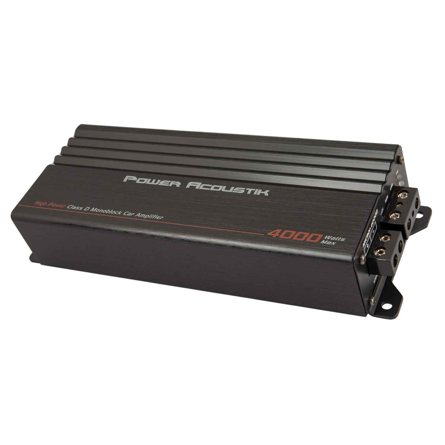 Power Acoustik MICRO1-4000D amplificatore mono 4000W 1 ohm