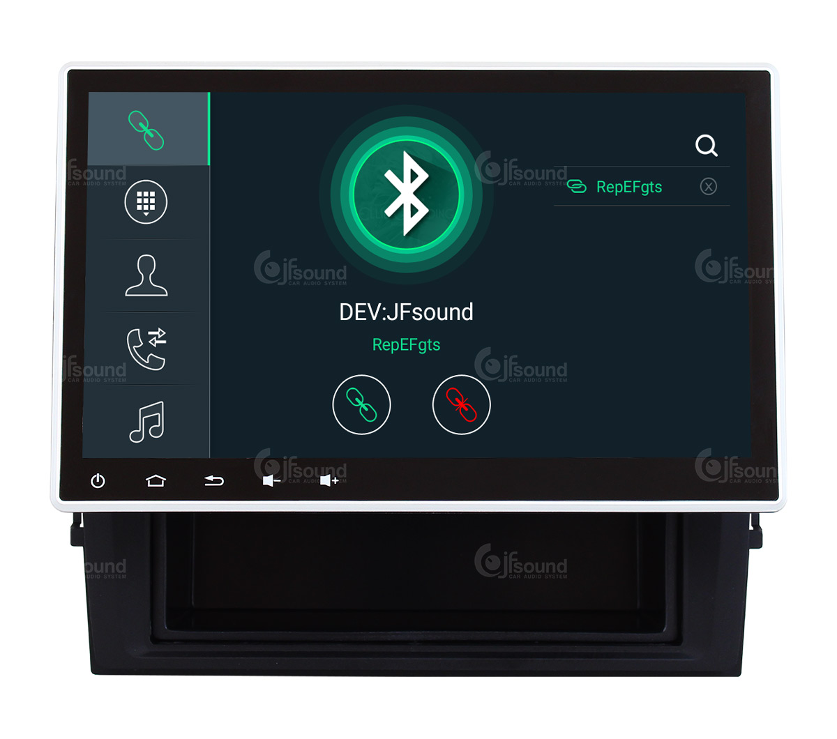 JFSound X9C-PRO JF-011-X9C-WT-PRO autoradio Transporter 4G