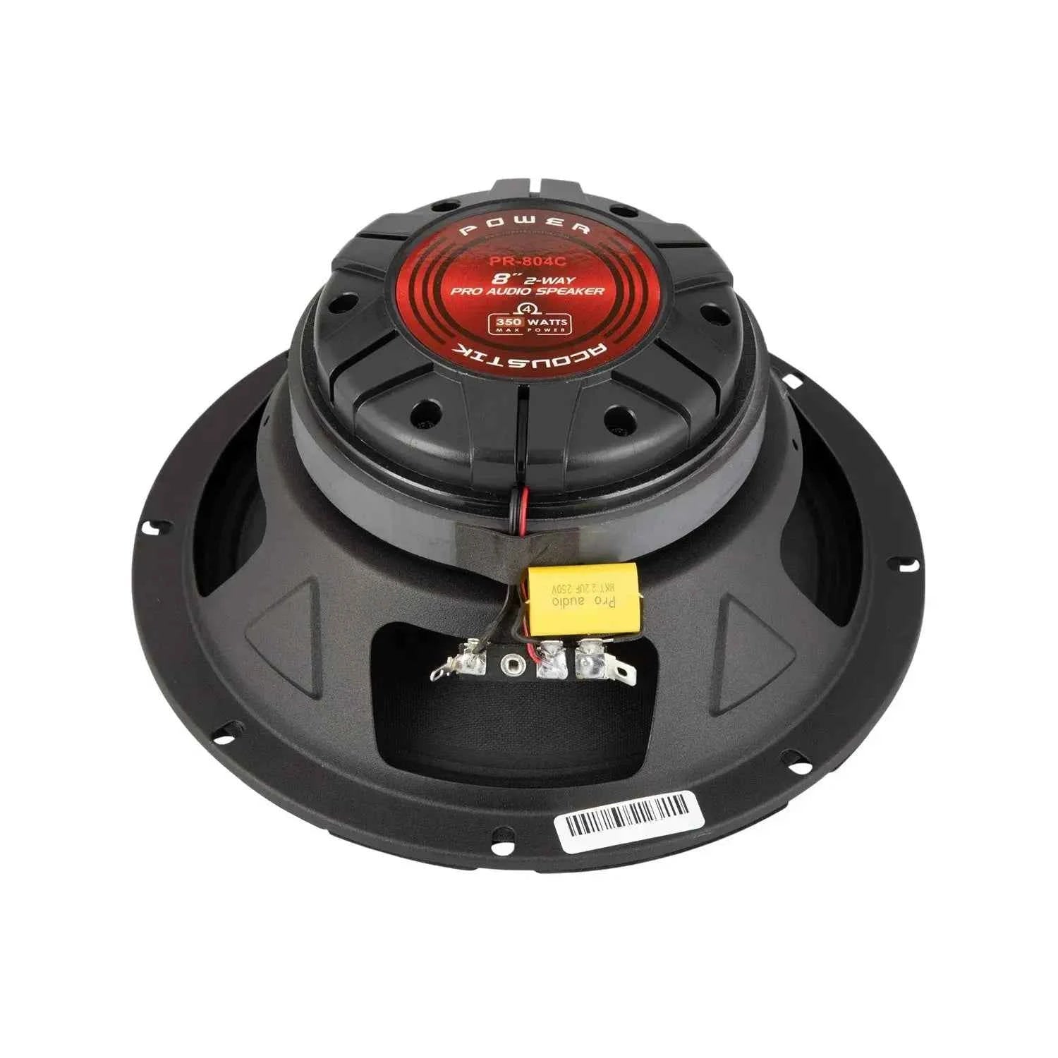 Power Acoustik PR-804C altoparlanti 8" 2 vie coppia tweeter