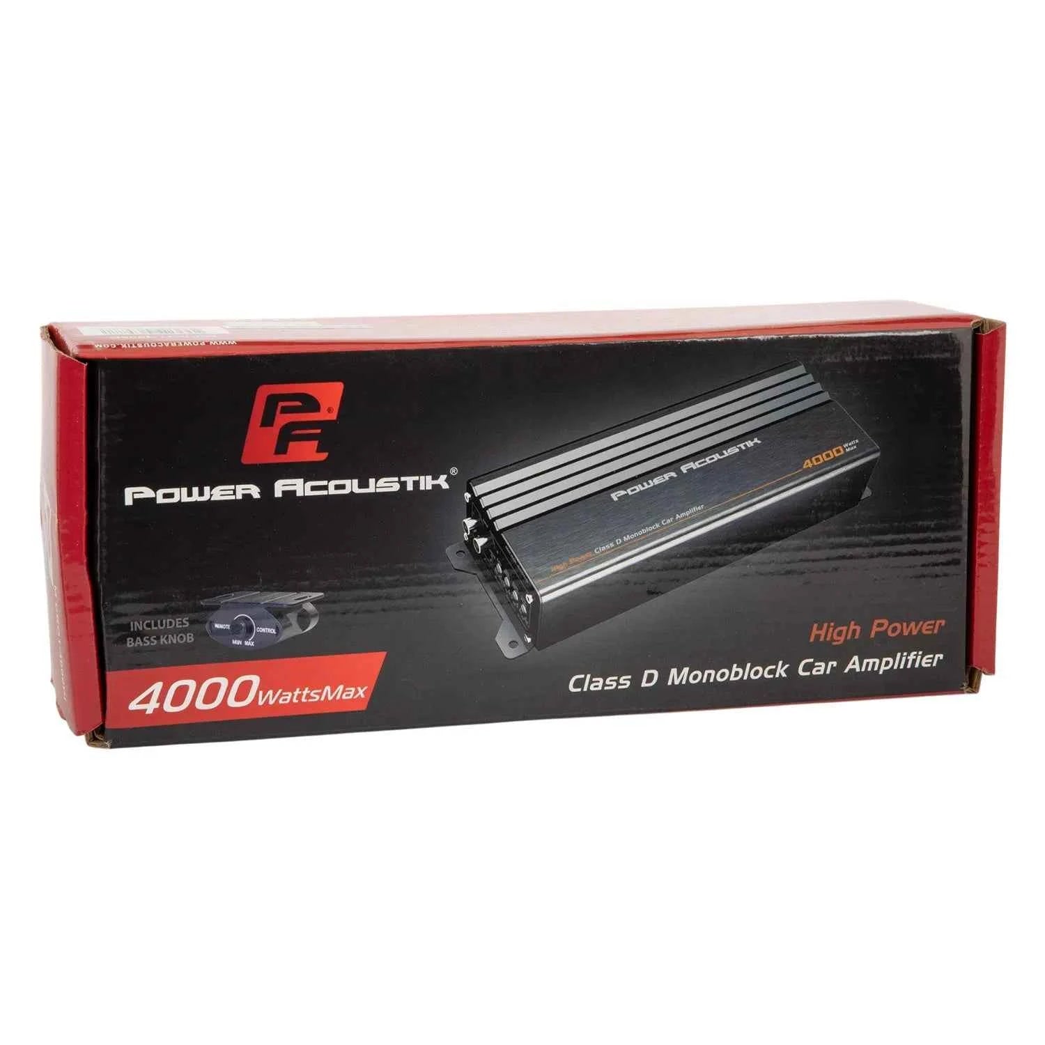 Power Acoustik MICRO1-4000D amplificatore mono 4000W 1 ohm