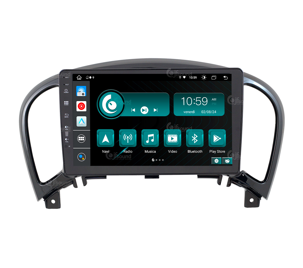JFSound X9C-PRO JF-037NJ-X9C-PRO autoradio Android Nissan Juke 4G