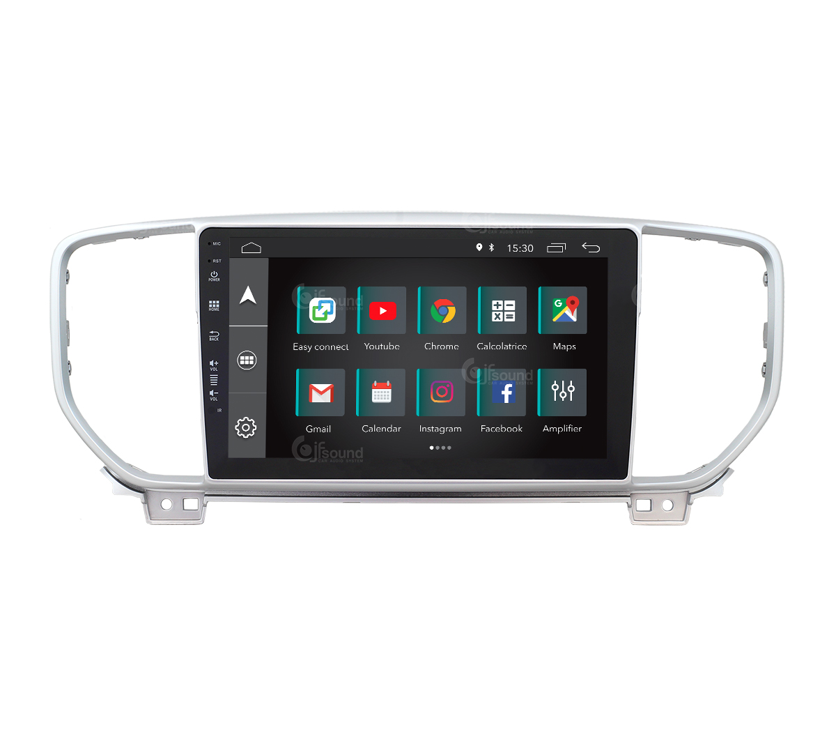 JFSound X7C-PRO JF-139KS autoradio Kia Sportage DSP