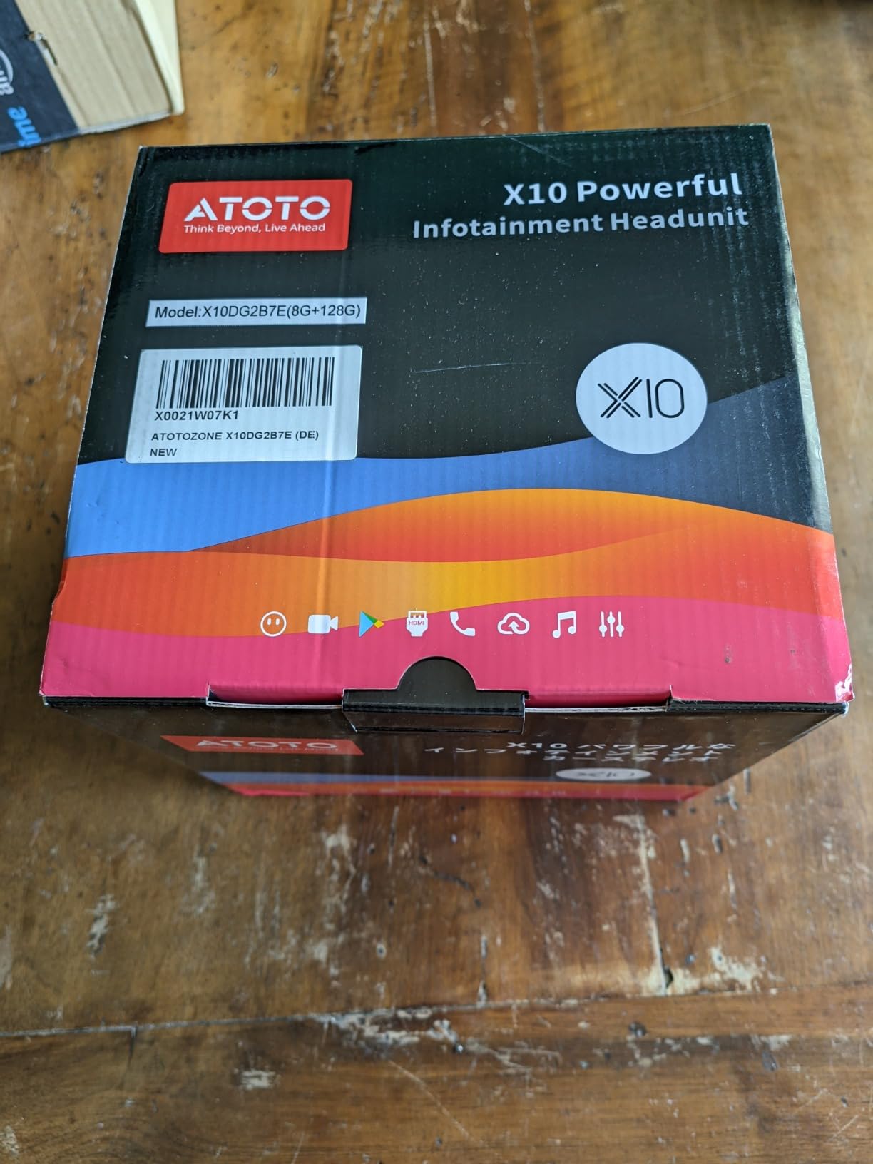 ATOTOZONE X10 Autoradio QLED 12,95" 8+128GB CarPlay 4G
