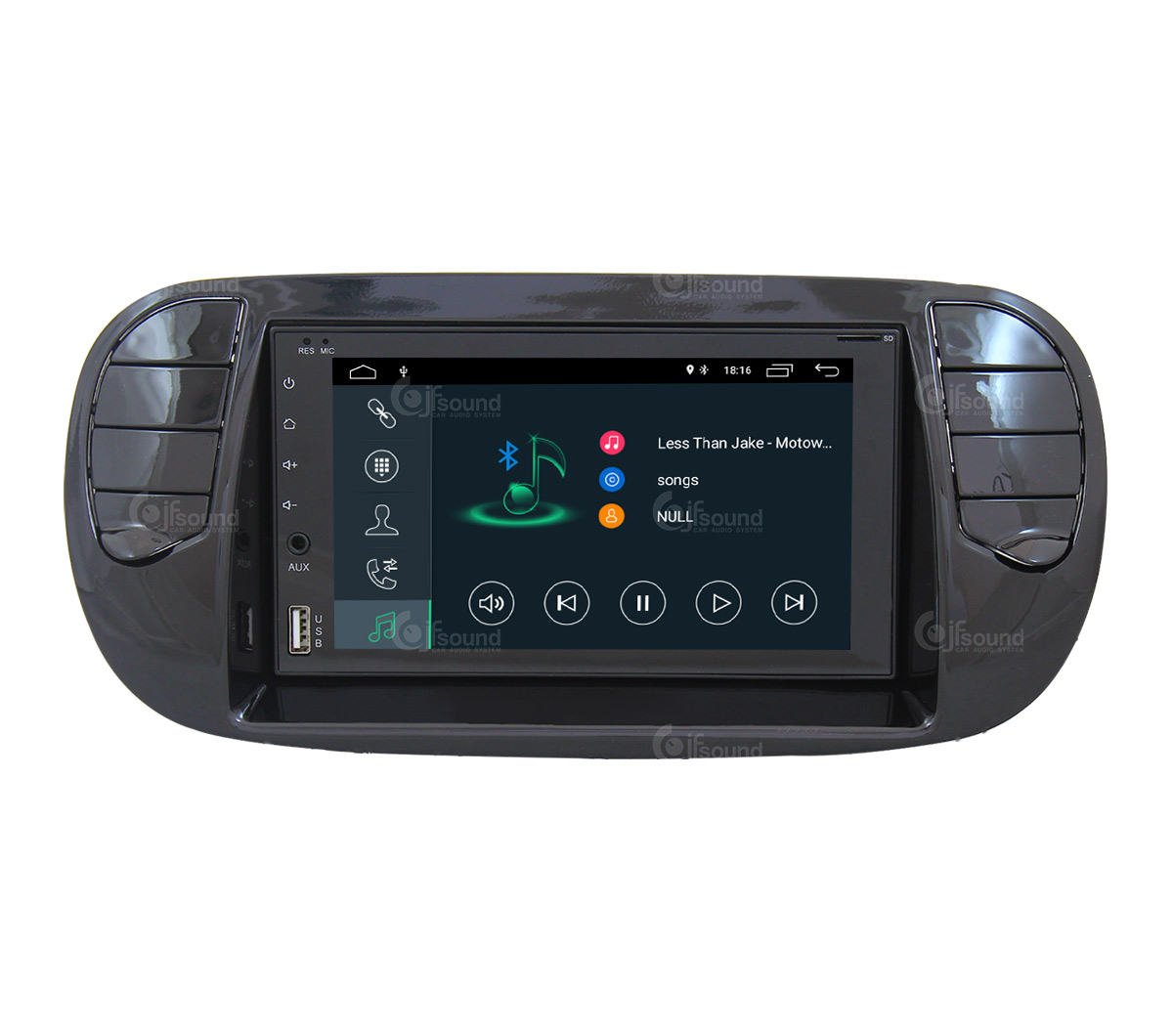 JFSound X7C-PRO JF-227-X7C-F5N-PRO autoradio Fiat 500 DSP
