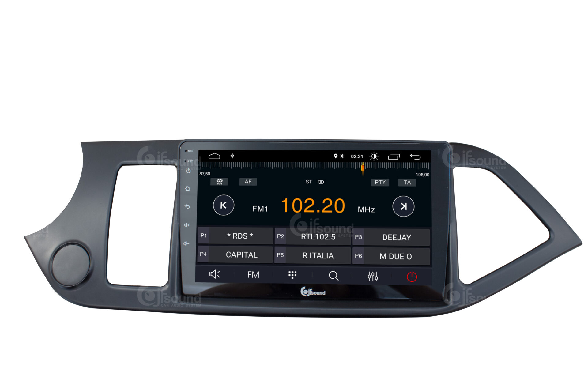 JFSound X7C-PRO JF-039KP autoradio Android per Kia Picanto DSP
