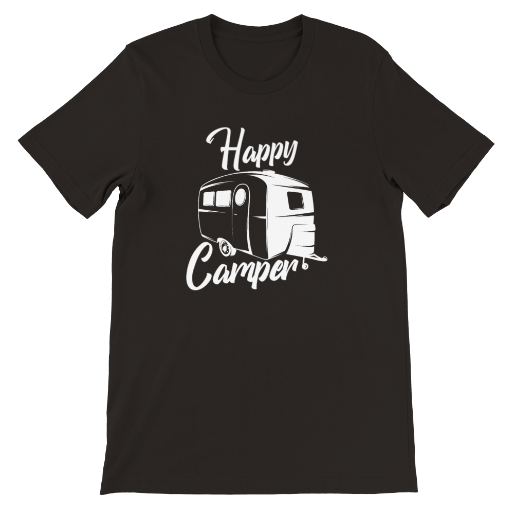 Magnadyne Happy Camper Premium T-Shirt Unisex in Cotone