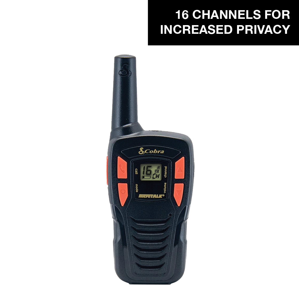 Cobra AM255 Walkie Talkie 22 Canali 5 km 2 Pezzi