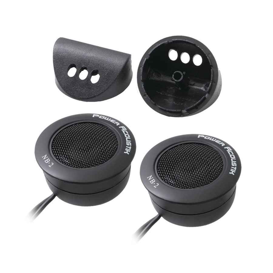 Power Acoustik NB-2 tweeter auto 3 vie 200W 1 pollice
