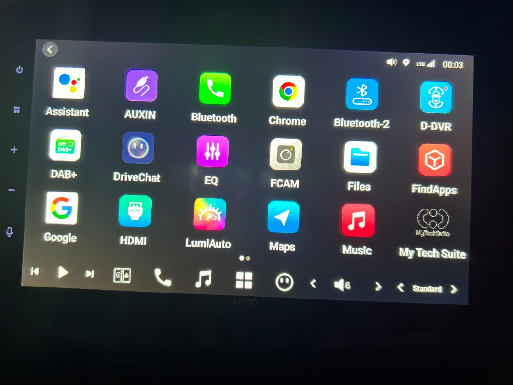 ATOTOZONE X10 Autoradio QLED 12,95" 8+128GB CarPlay 4G