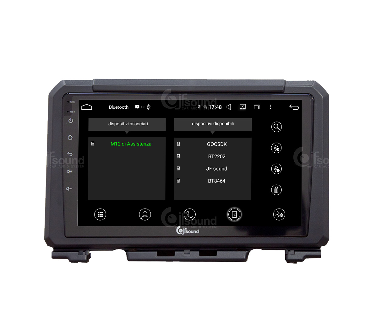 JFSound UP-PRO JF-039SJ-UP-PRO autoradio Suzuki Jimny CarPlay