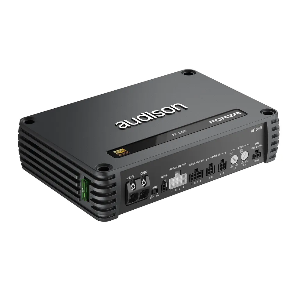 Audison Forza AF C4D amplificatore 4 canali 4x150W 2 Ohm