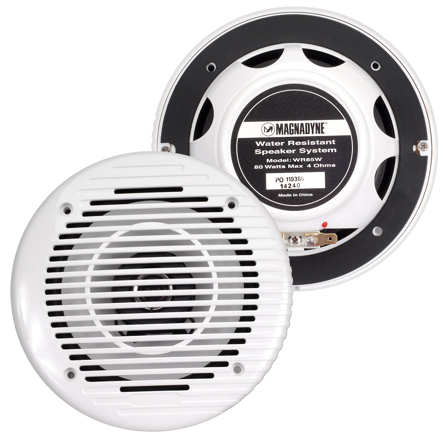 Magnedyne AquaVibe WR85W-PAIR Casse Marine 6.5" 80W Coppia