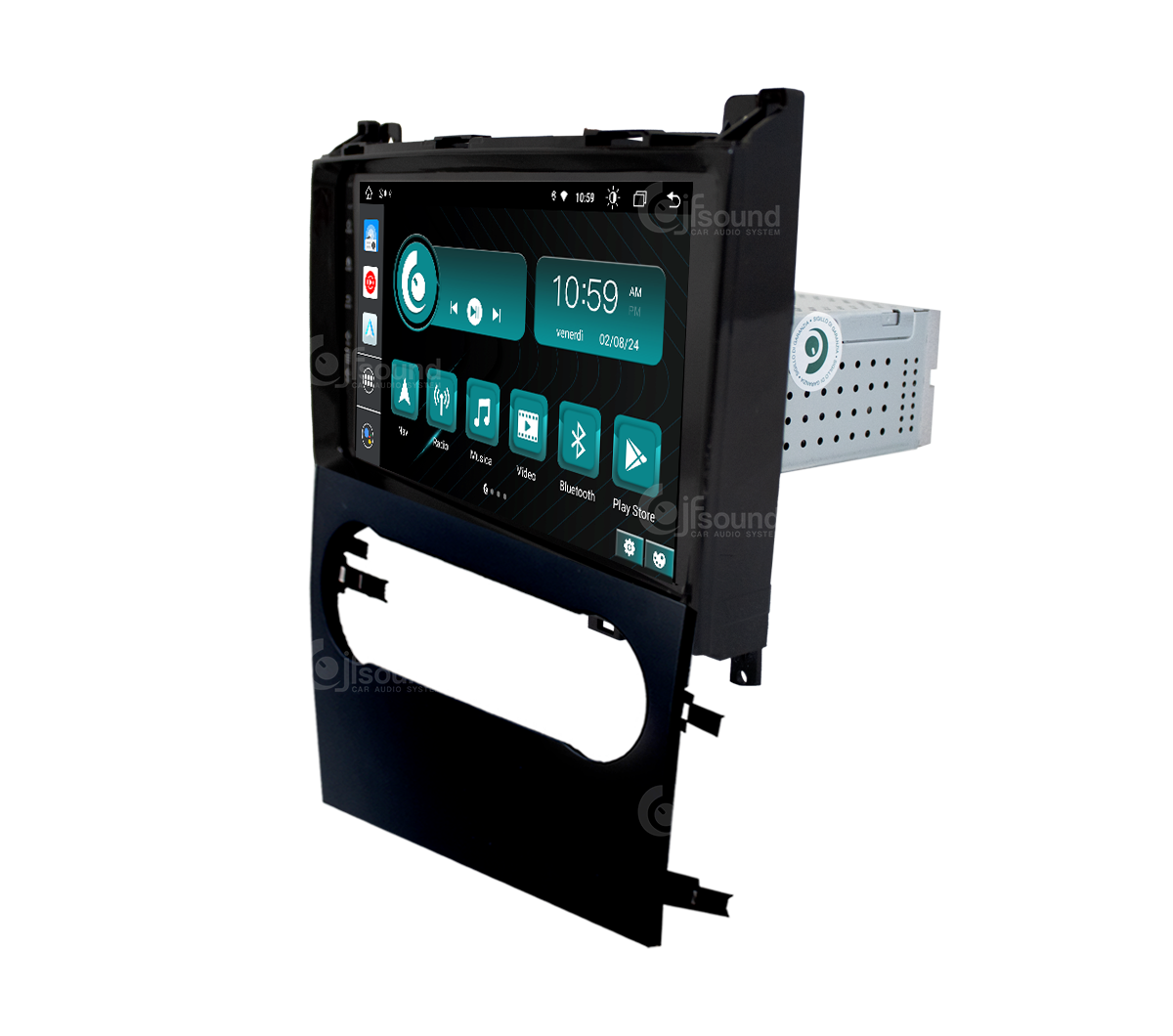 JFSound X9C-PRO JF-139MA-X9C-PRO autoradio Android Classe A W169 con 4G