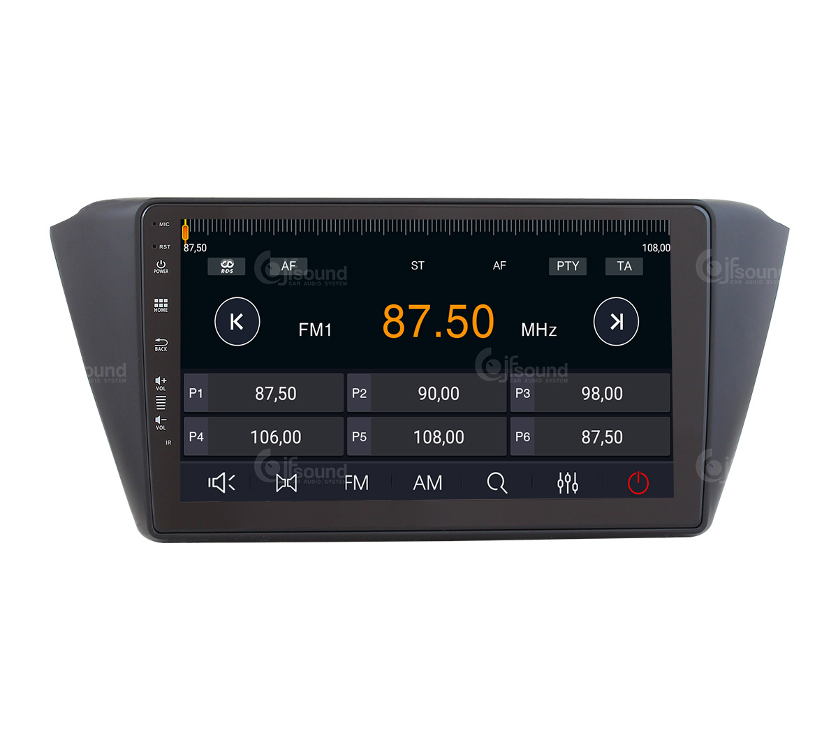 JFSound X9C-PRO JF-039SF autoradio Skoda Fabia 4G DSP