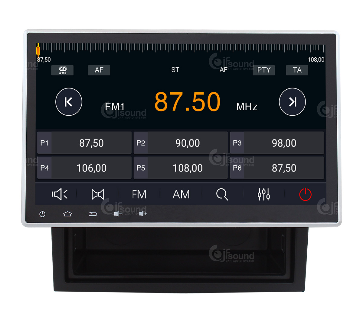 JFSound X9C-PRO JF-011-X9C-D1-PRO autoradio Android Fiat Ducato 291