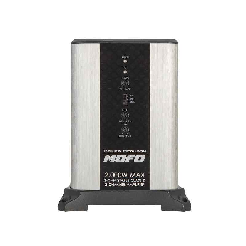 Power Acoustik MOFO MOFO2-2KD Amplificatore Auto 2000W 2 Canali