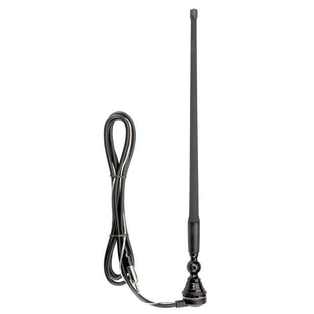 Magnedyne RV71 antenna auto gomma nera 14" cavo 72"