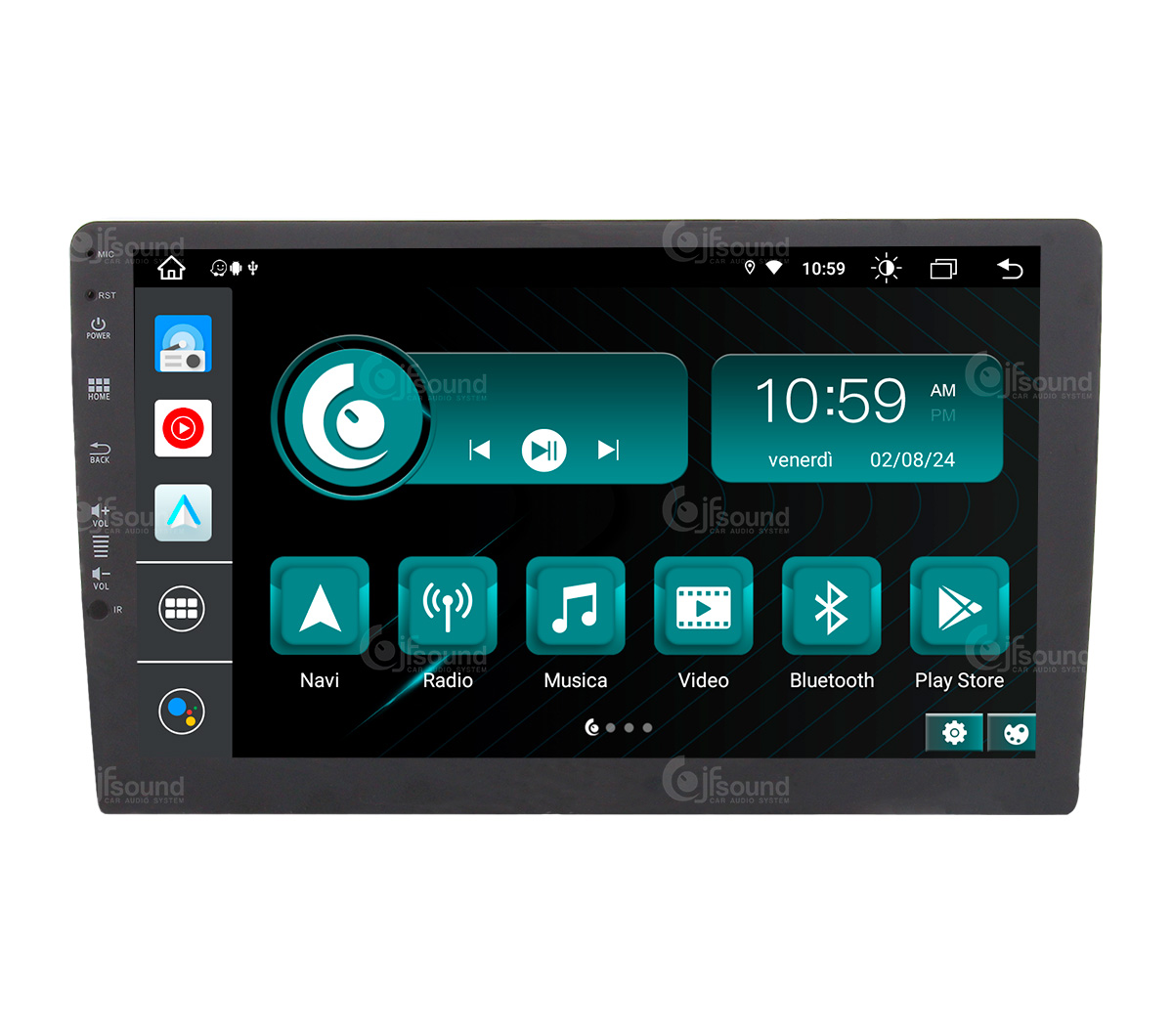 JFSound X9C-PRO autoradio Android DSP Play Store mappe