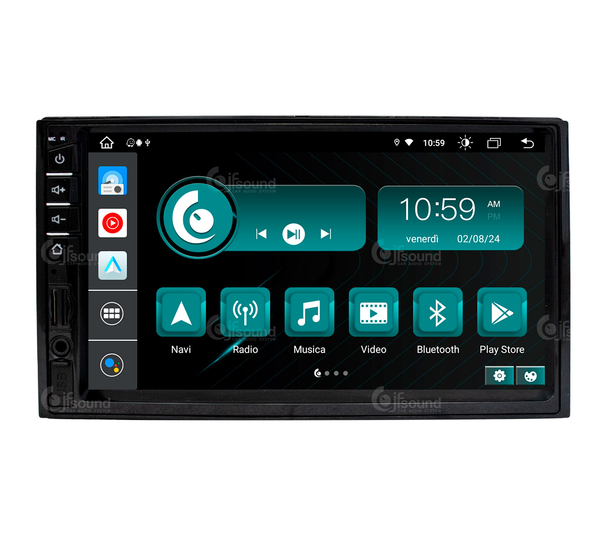 JFSound X9C-PRO autoradio Android navigatore con DSP