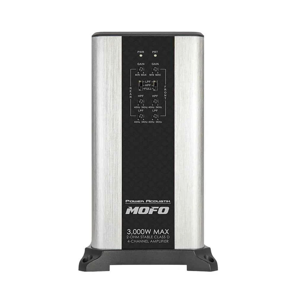 Power Acoustik Mofo MOFO4-3KD Amplificatore Auto 4 Canali 3000W