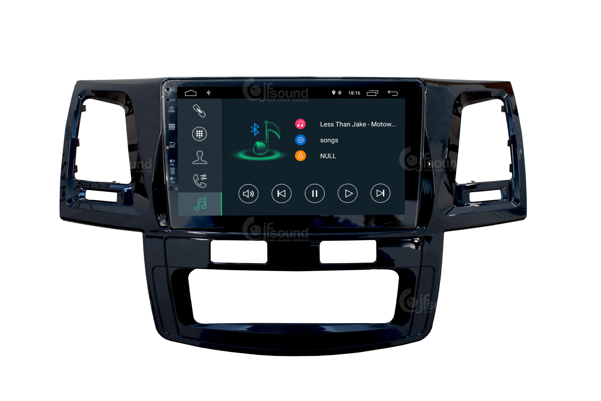 JFSound X7C-PRO JF-039TH-X7C-1-PRO autoradio Toyota Hilux DSP