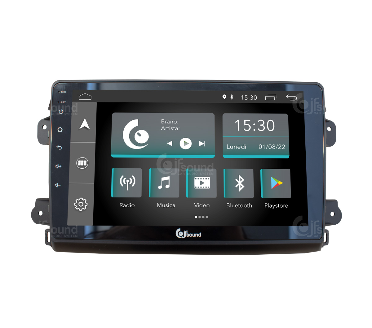JFSound X7C-PRO JF-139D8-X7C-PRO autoradio Android Ducato 8 DSP
