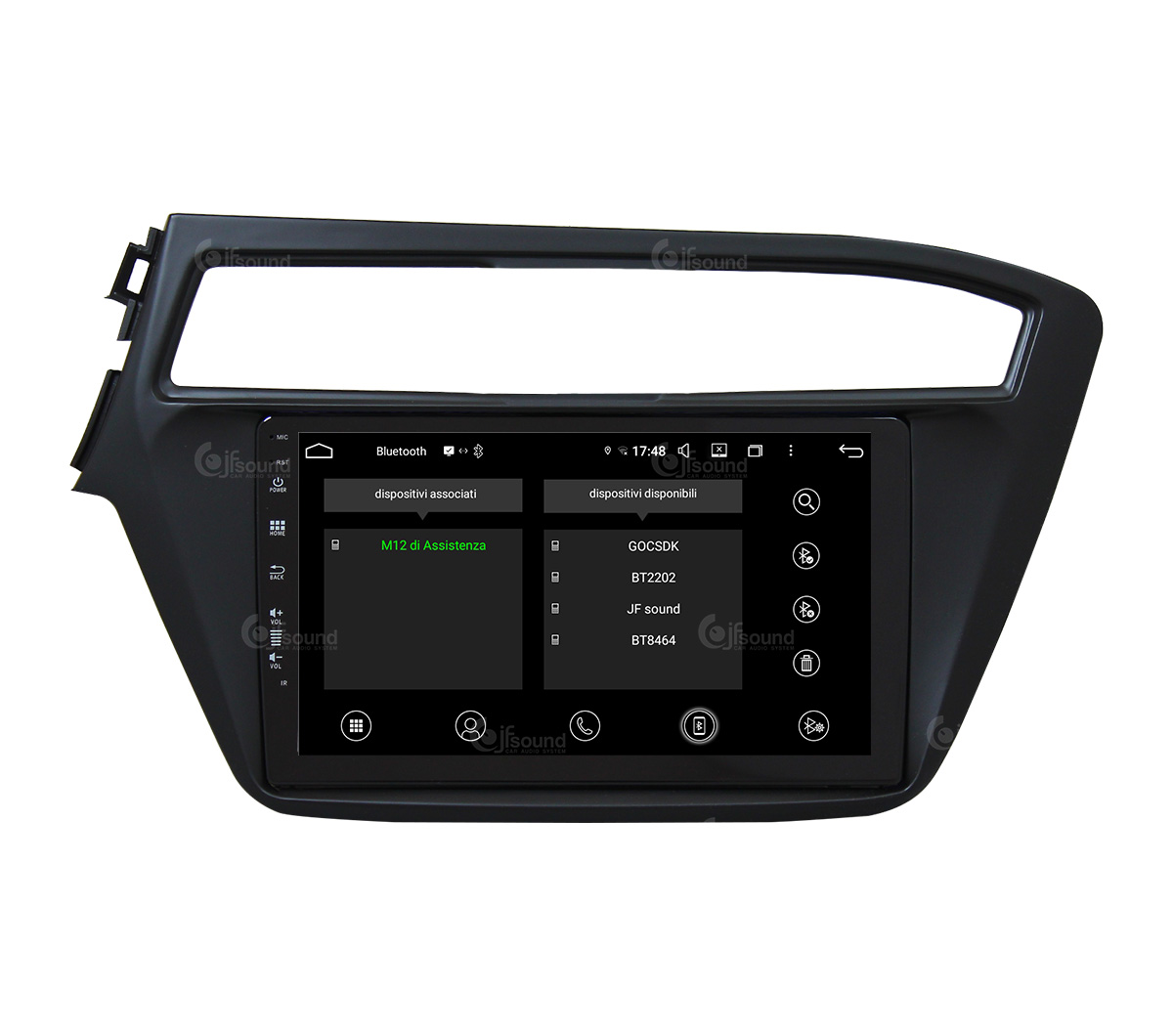 JFSound UP-PRO JF-139I2-UP-PRO autoradio Android per Hyundai I20