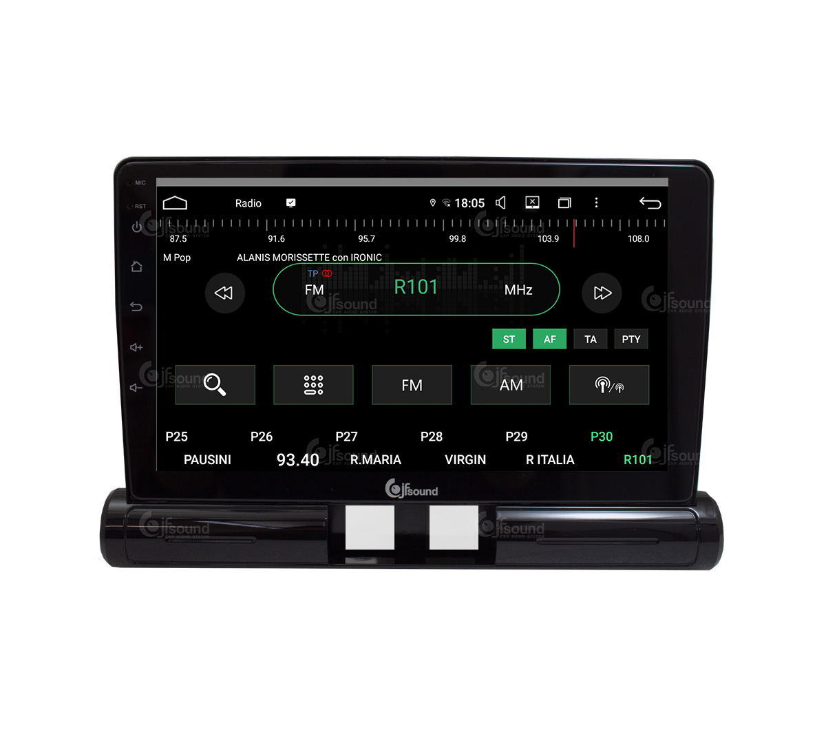 JFSound UP-PRO JF-139C3-UP-PRO autoradio Citroen C3 CarPlay