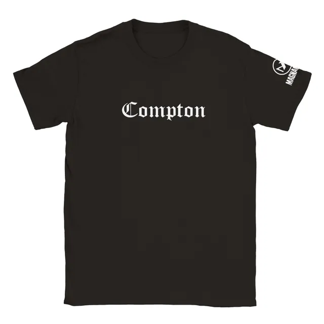 Magnedyne Compton maglietta girocollo nera L cotone unisex