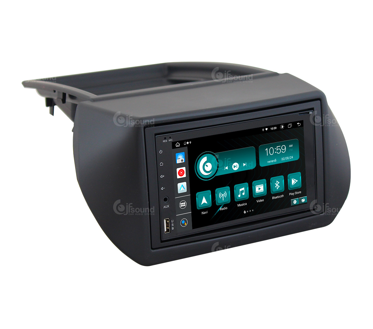 JFSound X9C-PRO JF-227-X9C-FF-PRO autoradio 4G Fiat Fiorino