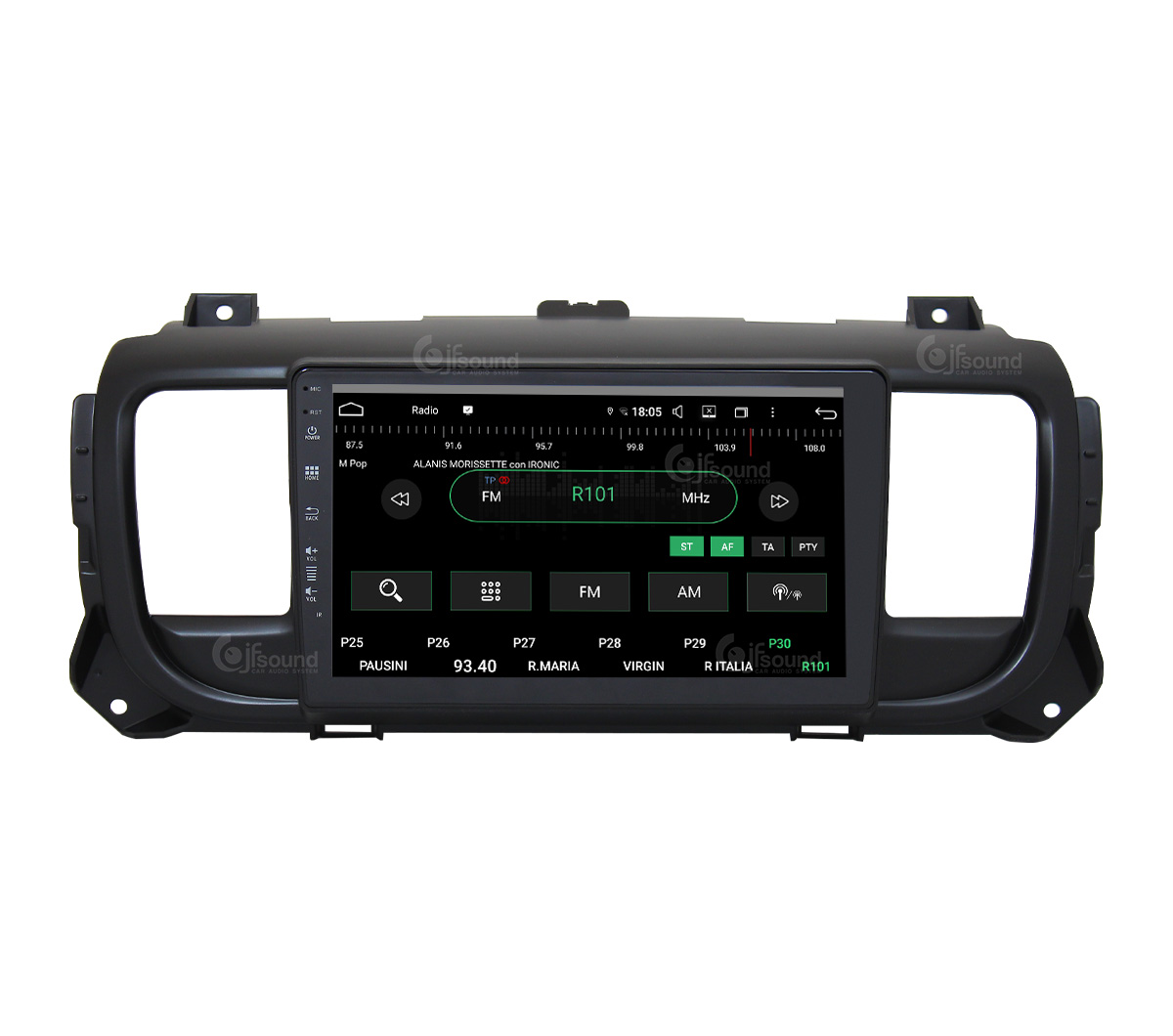 JFSound JF-039CJ-UP-PRO autoradio Jumpy Proace Expert