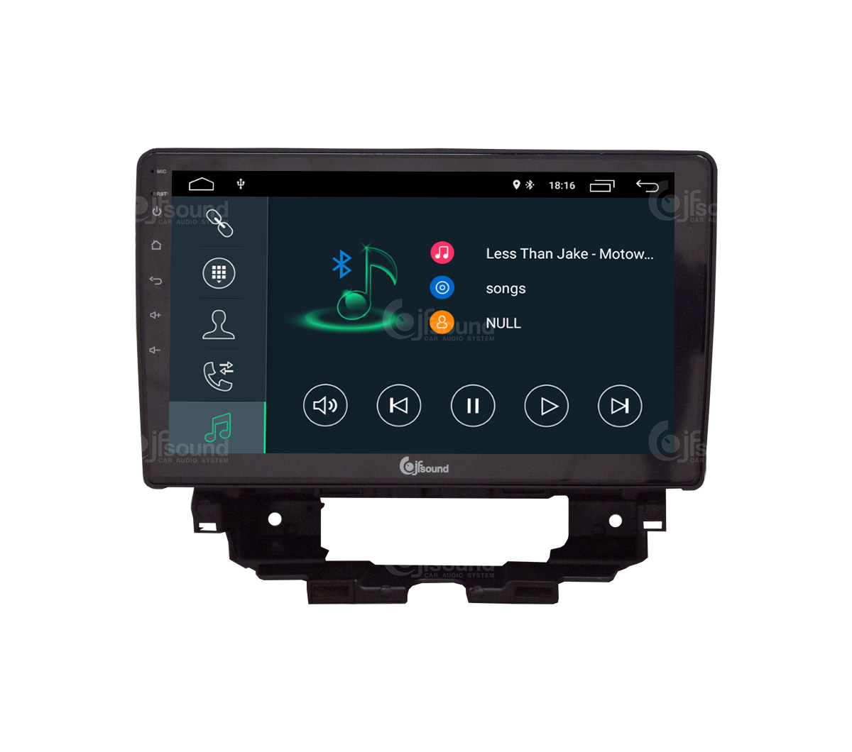 JFSound JF-031RK-X7C-PRO autoradio Renault Kangoo DSP