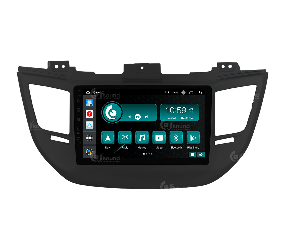 JFSound X9C-PRO JF-131HT-X9C-3-PRO autoradio Tucson 4G DSP