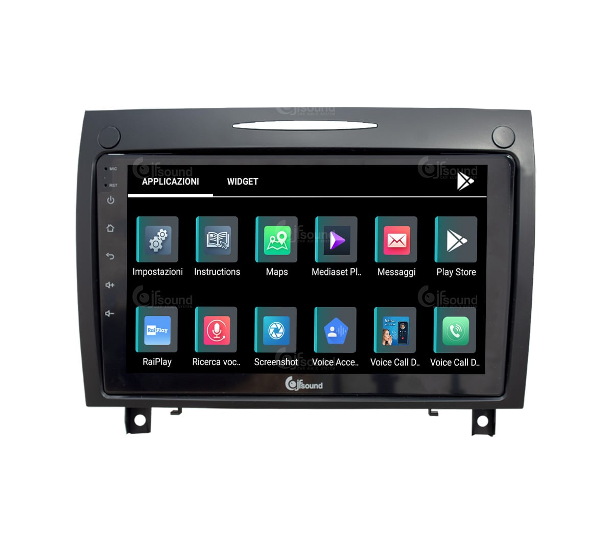 JFSound X9C-PRO JF-039MS-X9C-PRO autoradio Mercedes SLK 4G