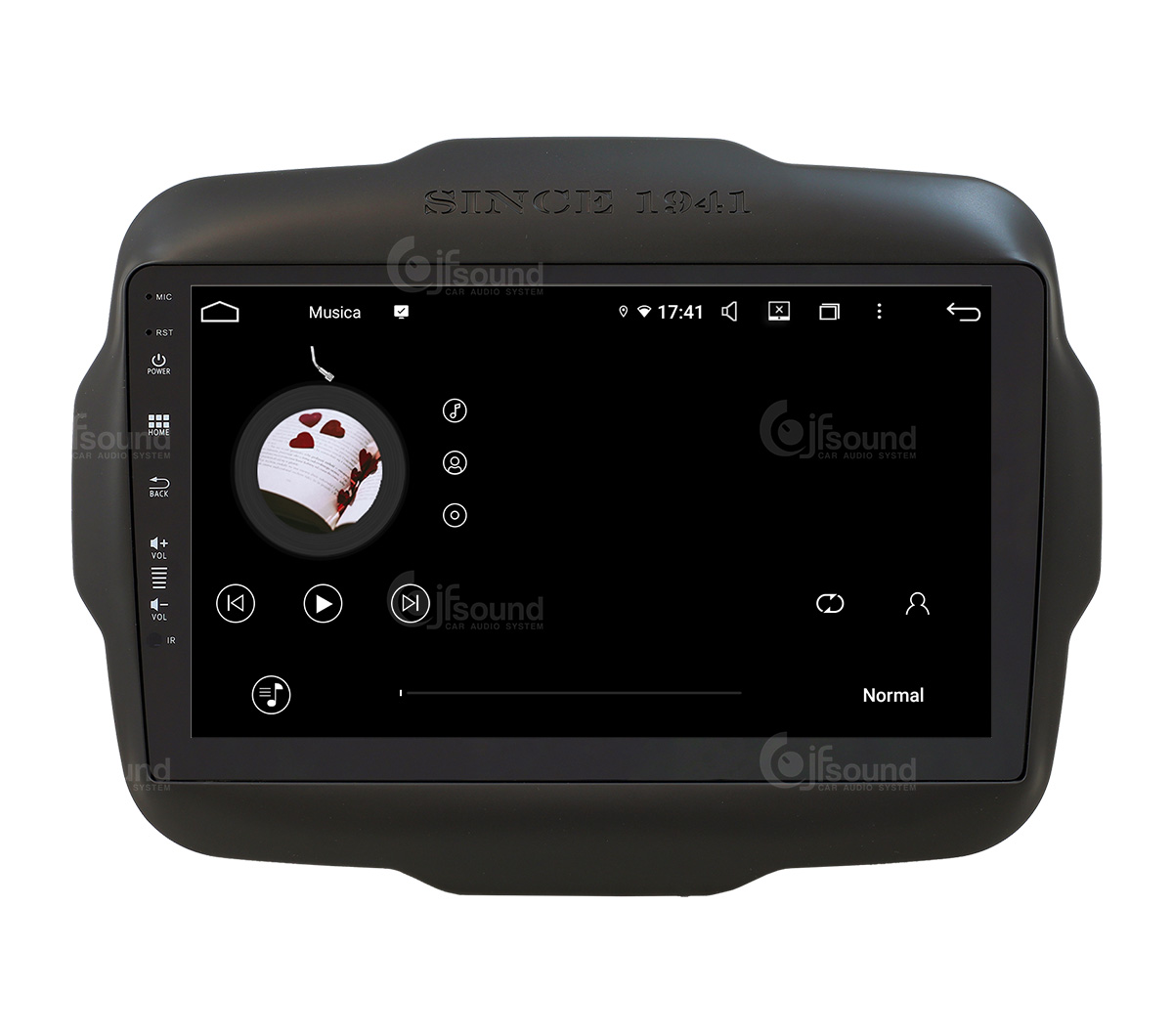 JFSound UP-PRO JF-039JR-UP-PRO autoradio per Jeep Renegade