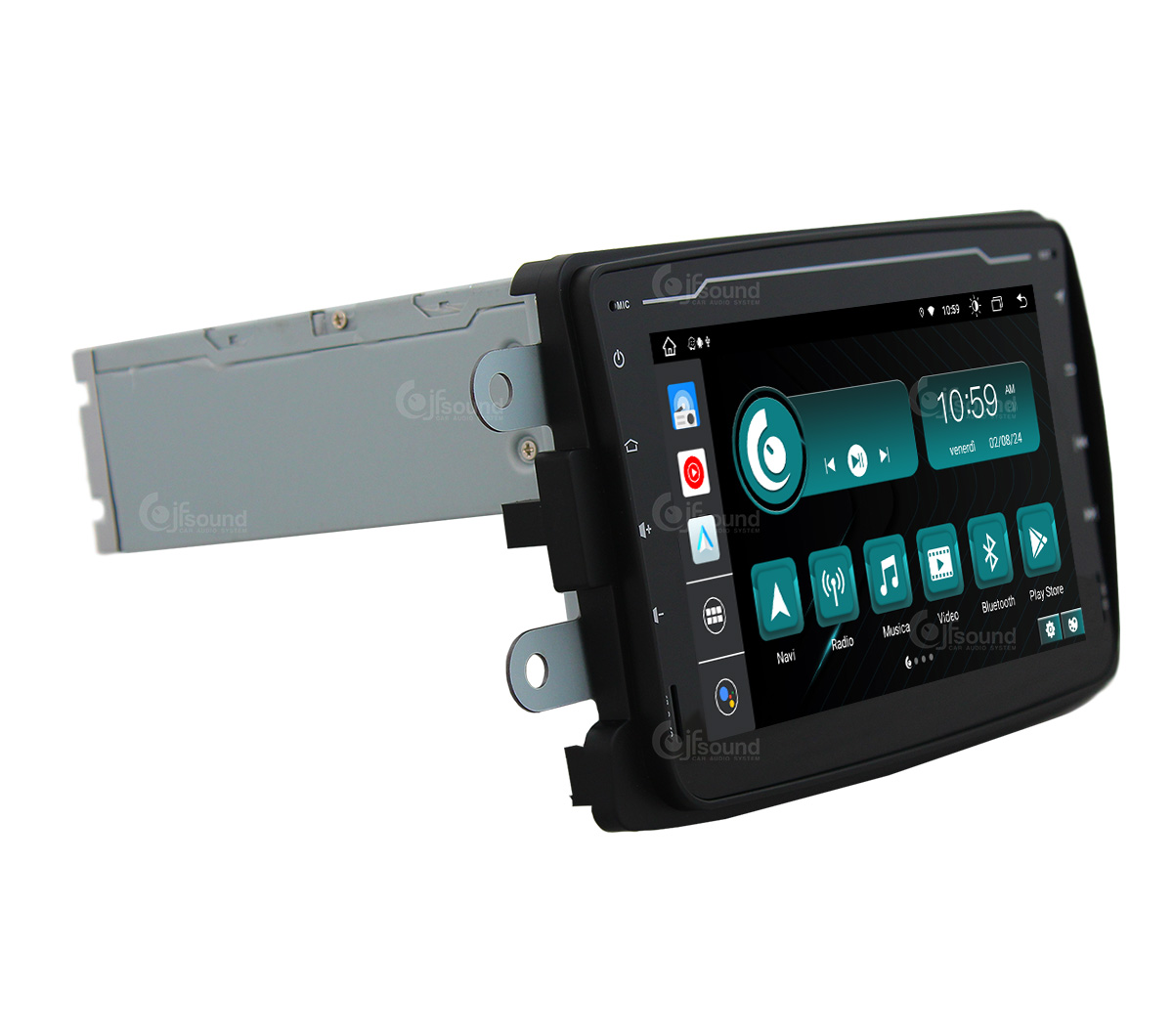 JFSound X9C-PRO JF-037DD-X9C-PRO autoradio Duster 4G DSP