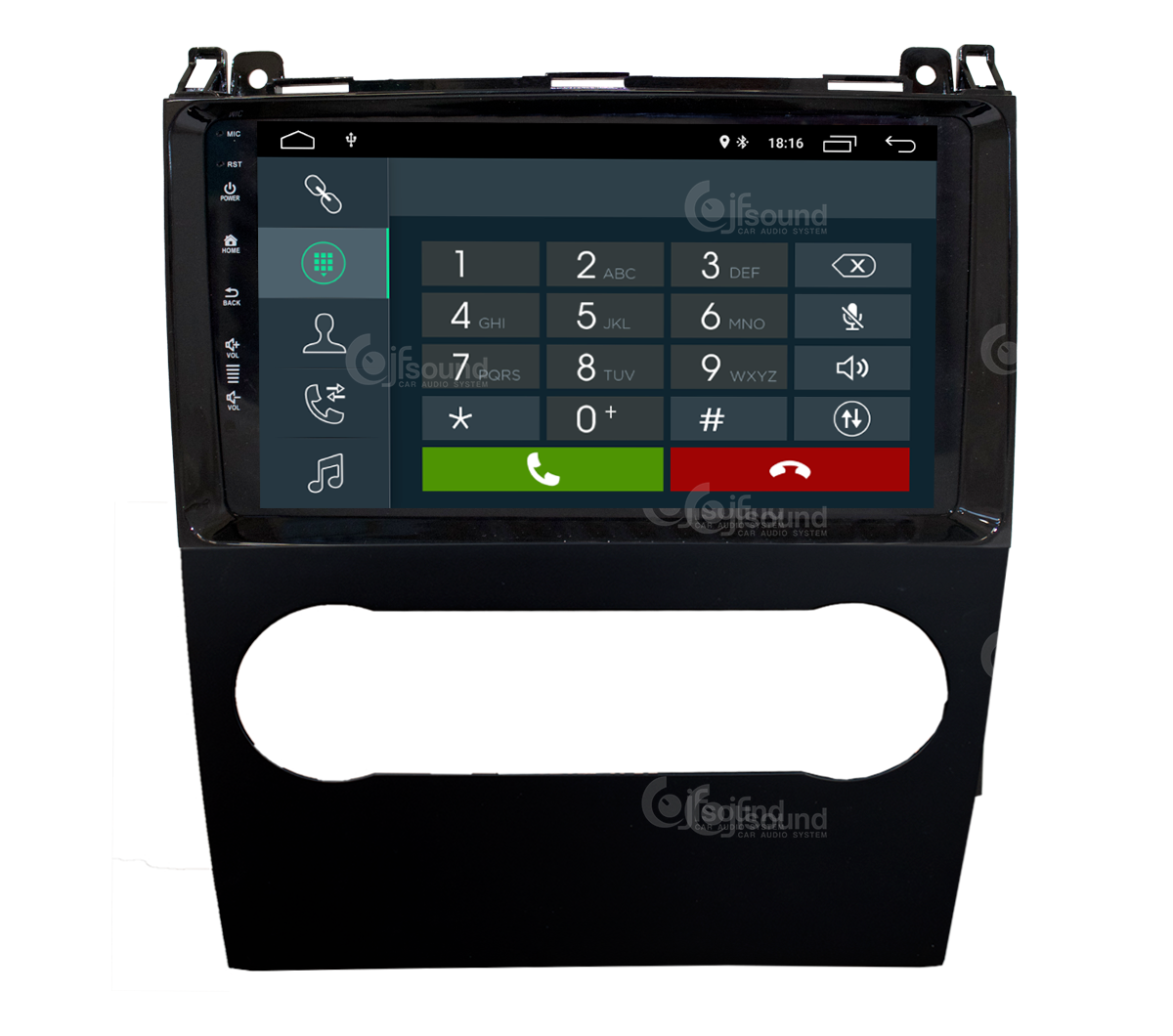 JFSound X7C-PRO JF-139MA autoradio Android 1 DIN DSP