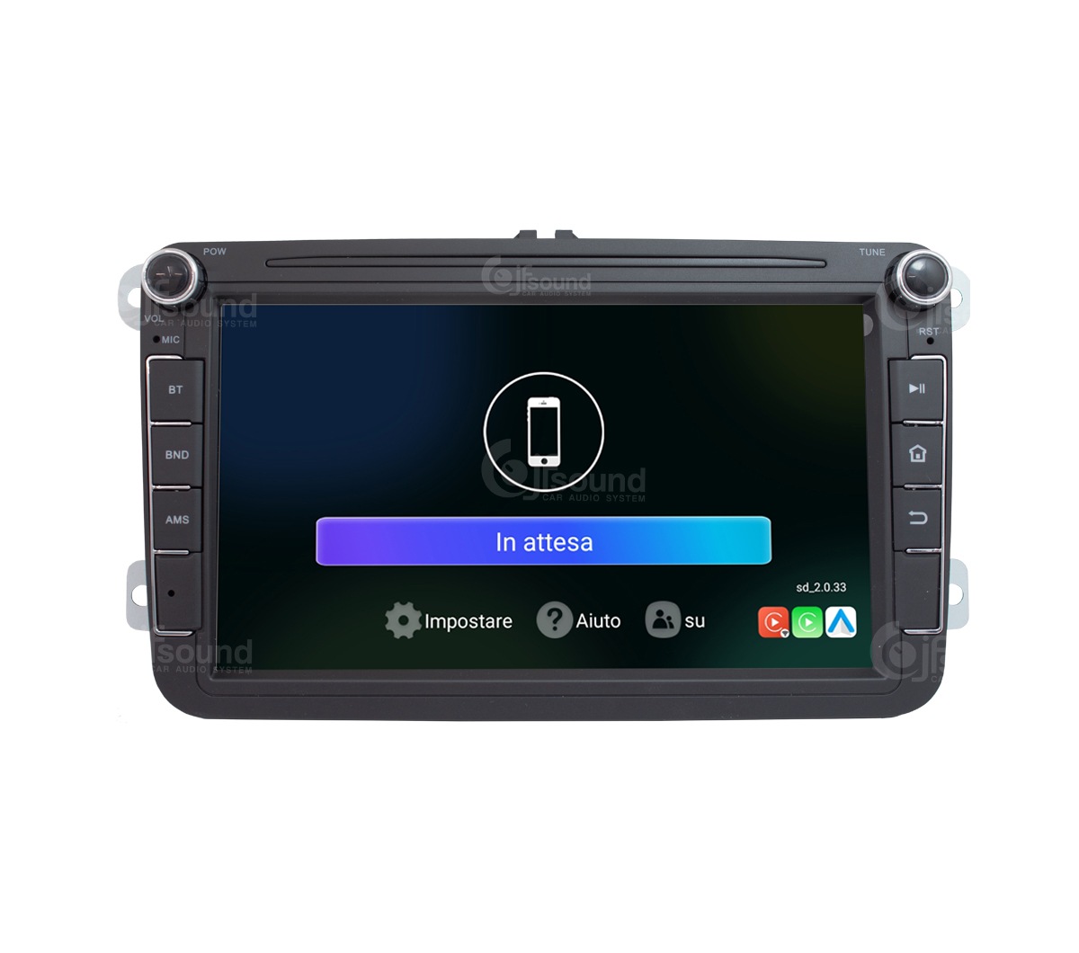 JFSound UP-PRO JF-038W6-UP-PRO autoradio Universal con CarPlay